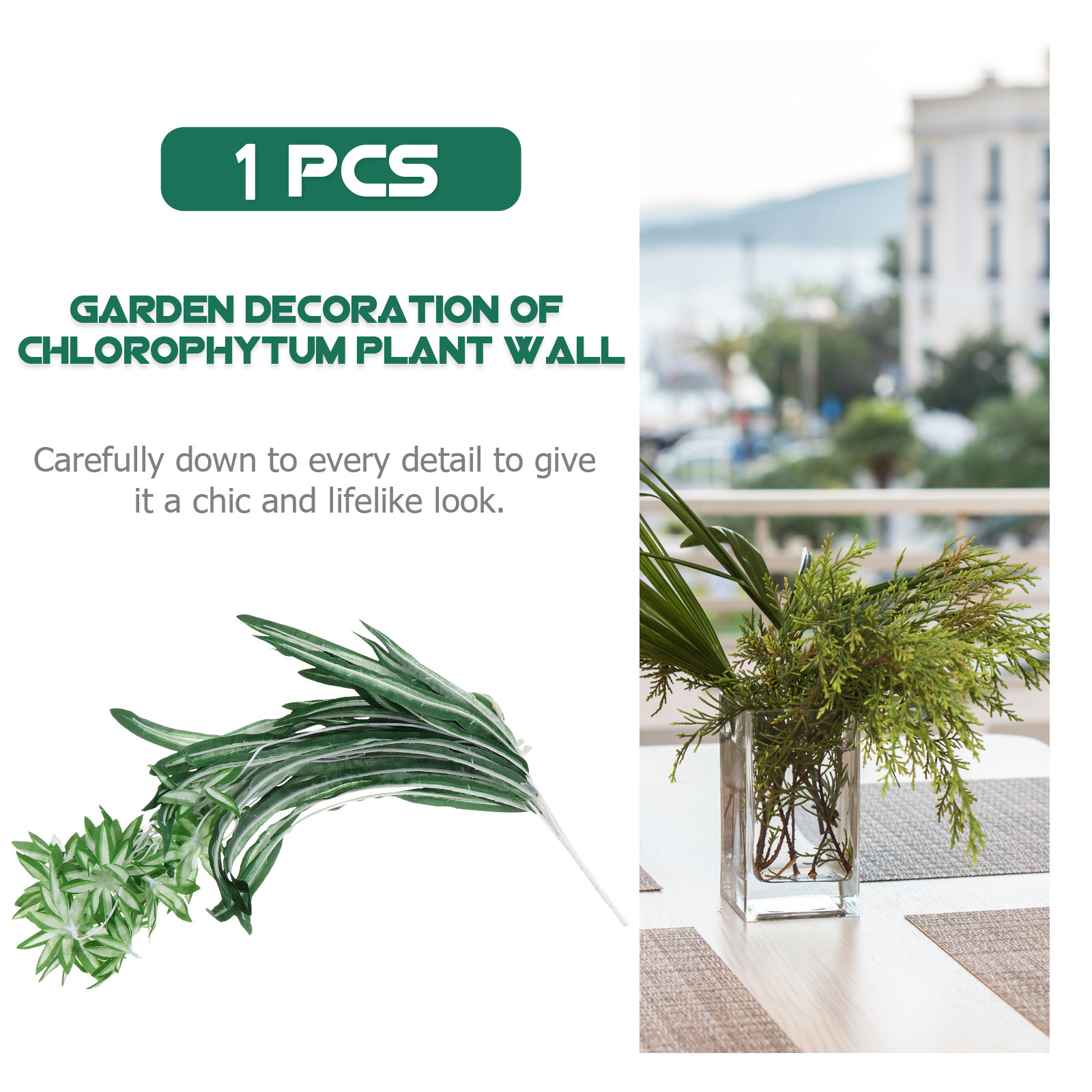 Kunstmatige spinnenplant, leve - Spider Plant Hanging recensie en prijs