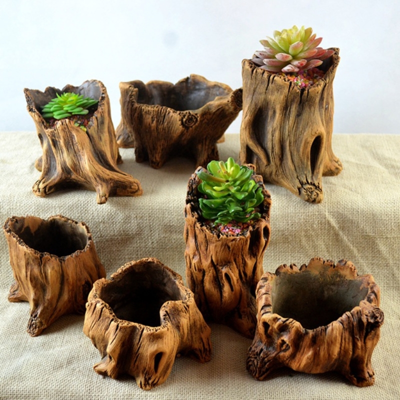 Garden vintage houten look blo - Aloe Vera Pot recensie en prijs