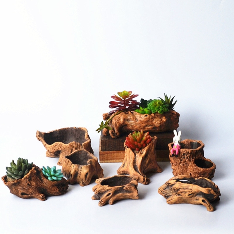 Garden vintage houten look blo - Aloe Vera Pot recensie en prijs