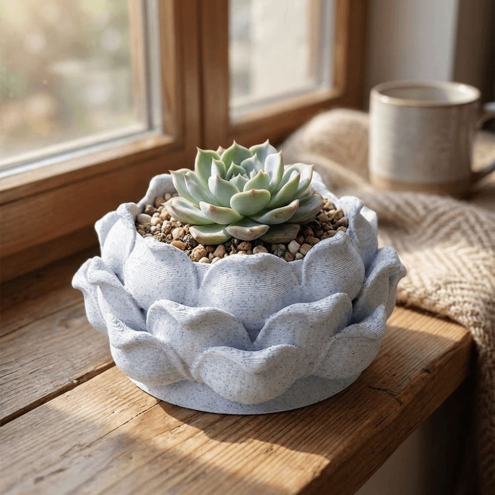 Lotusvormige succulenten pot,  - Echeveria Succulent recensie en prijs